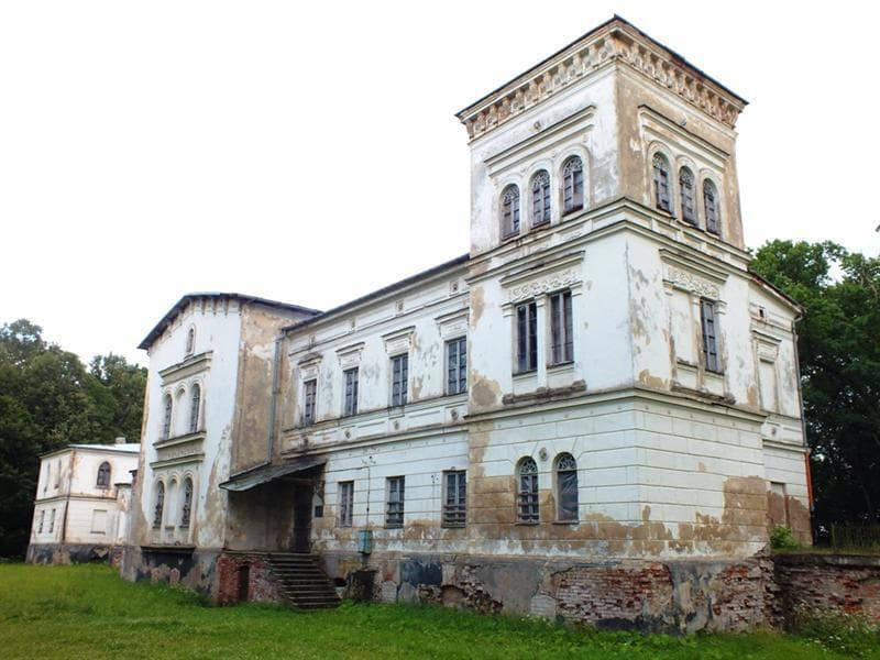 Panoramic view of the Nemunas and Neris river confluence from Belvederis Mound