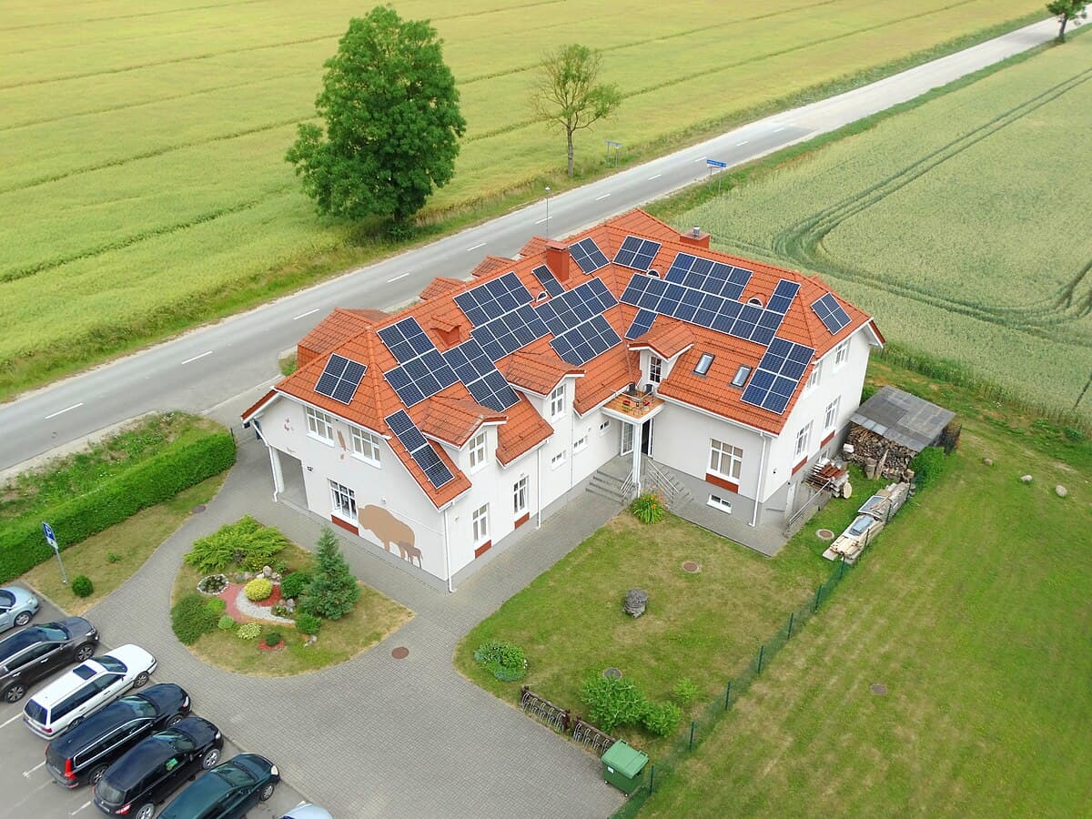 Panoramic view over the Nevėžis River valley from Krekenava Regional Park viewpoint
