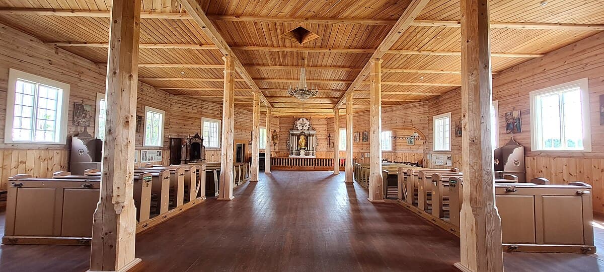 Traditional Lithuanian farmstead at Rumšiškės Open Air Museum