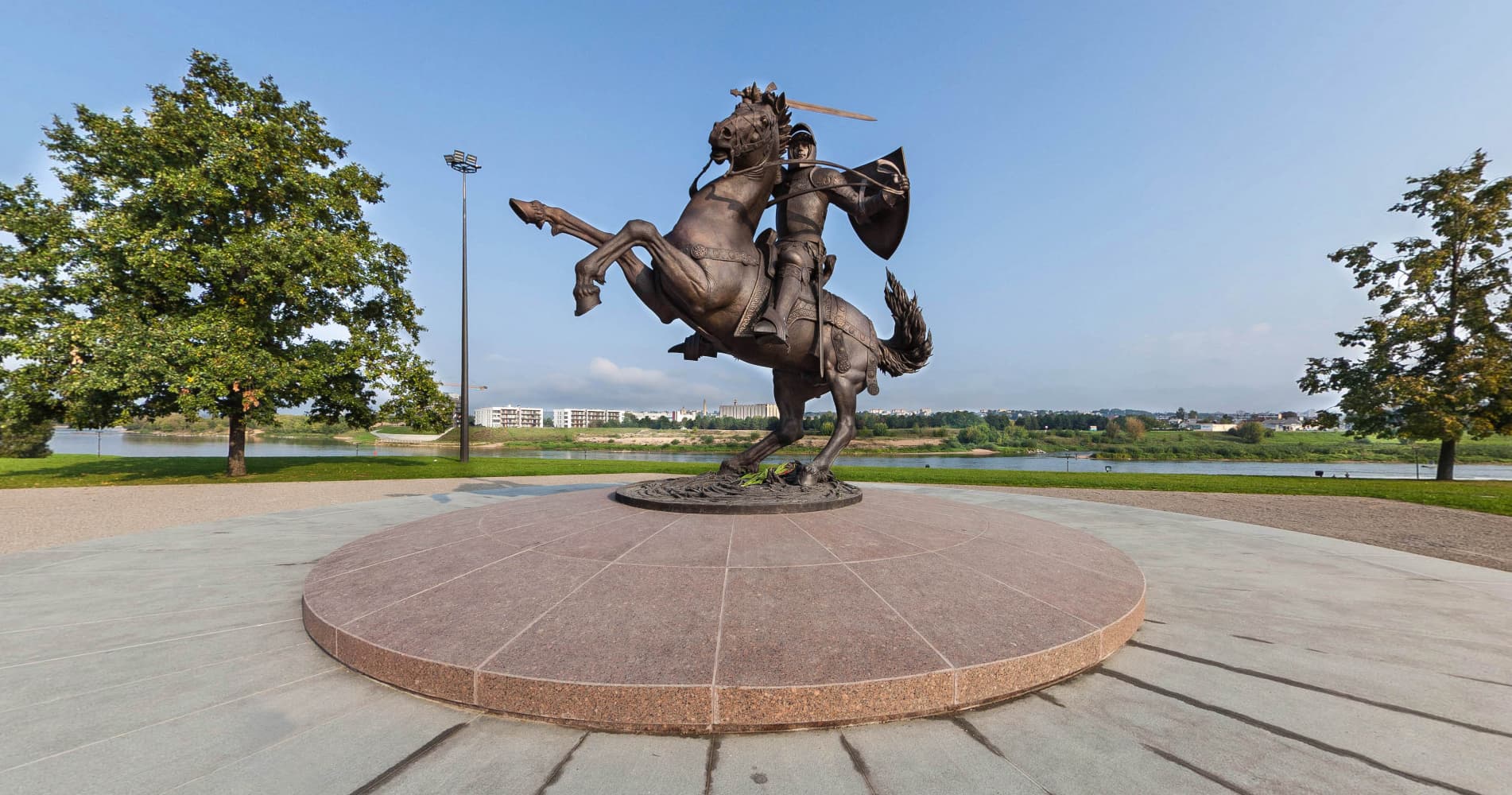 The elegant baroque facade of Tytuvėnai Bernardine Monastery